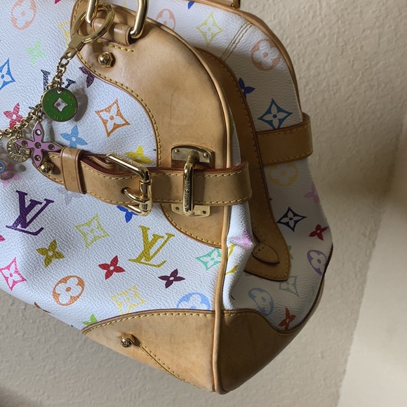 LOUIS VUITTON  Takashi Murakami 
Monogram Multicolor Claudia White - Picture 6 of 13